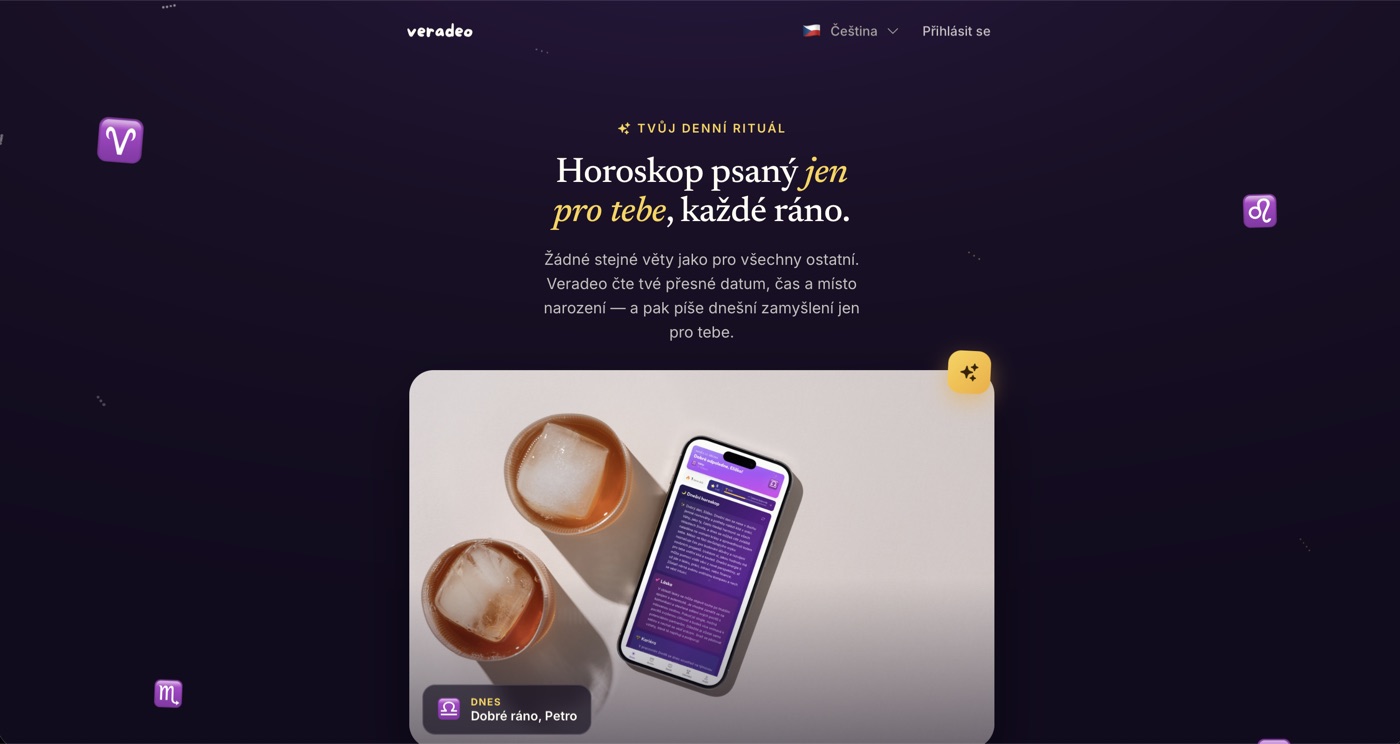 The Veradeo app